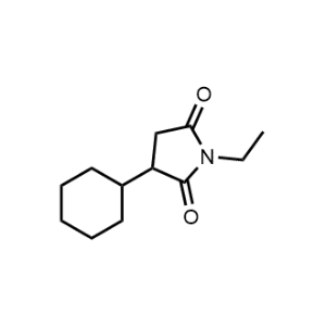 3-Cyclohexyl-1-ethylpyrrolidine-2,5-dione|CS-1166341