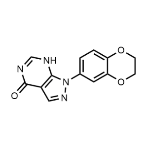 1-(2,3-Dihydrobenzo[b][1,4]dioxin-6-yl)-1,7-dihydro-4H-pyrazolo[3,4-d]pyrimidin-4-one|CS-1166391