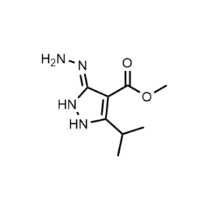 Methyl 3-hydrazono-5-isopropyl-2,3-dihydro-1H-pyrazole-4-carboxylate|CS-1166393