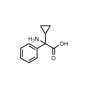 2-Amino-2-cyclopropyl-2-phenylacetic acid|CS-1166470