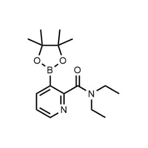 N,N-Diethyl-3-(4,4,5,5-tetramethyl-1,3,2-dioxaborolan-2-yl)picolinamide|CS-1166553