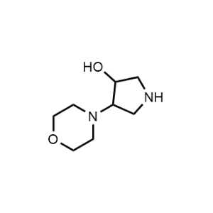 4-Morpholinopyrrolidin-3-ol|CS-1166605