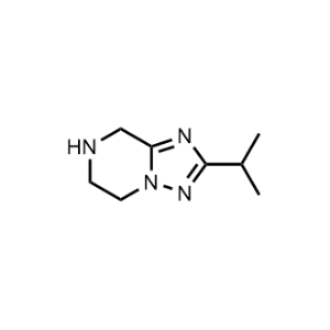 2-Isopropyl-5,6,7,8-tetrahydro-[1,2,4]triazolo[1,5-a]pyrazine|CS-1166620