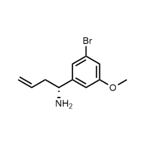 (R)-1-(3-Bromo-5-methoxyphenyl)but-3-en-1-amine|CS-1166699