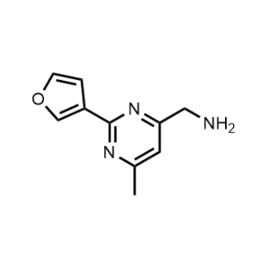 (2-(Furan-3-yl)-6-methylpyrimidin-4-yl)methanamine|CS-1166701