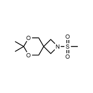 7,7-Dimethyl-2-(methylsulfonyl)-6,8-dioxa-2-azaspiro[3.5]nonane|CS-1166772