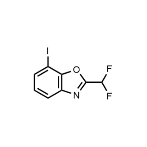 2-(Difluoromethyl)-7-iodobenzo[d]oxazole|CS-1166836