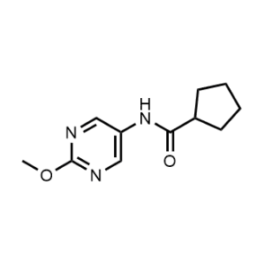 N-(2-Methoxypyrimidin-5-yl)cyclopentanecarboxamide|CS-1166840