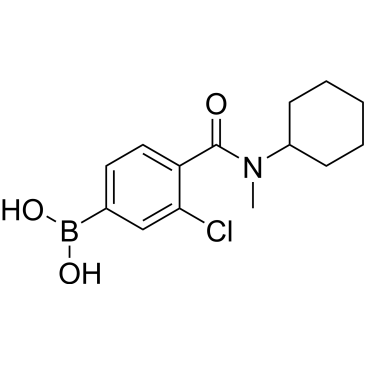 (3-Chloro-4-(cyclohexyl(methyl)carbamoyl)phenyl)boronic acid|CS-1166892