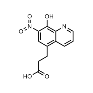 3-(8-Hydroxy-7-nitroquinolin-5-yl)propanoic acid|CS-1166909