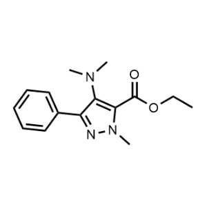Ethyl 4-(dimethylamino)-1-methyl-3-phenyl-1H-pyrazole-5-carboxylate|CS-1166955