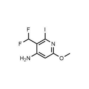 3-(Difluoromethyl)-2-iodo-6-methoxypyridin-4-amine|CS-1167105