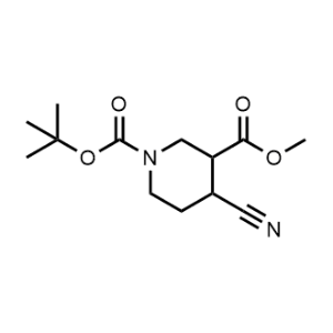 1-(Tert-butyl) 3-methyl 4-cyanopiperidine-1,3-dicarboxylate|CS-1167108