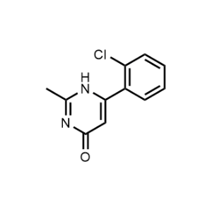 6-(2-Chlorophenyl)-2-methylpyrimidin-4(1H)-one|CS-1167110