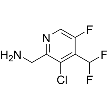 (3-Chloro-4-(difluoromethyl)-5-fluoropyridin-2-yl)methanamine|CS-1167167