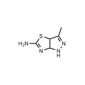 3-Methyl-3a,6a-dihydro-1H-pyrazolo[3,4-d]thiazol-5-amine|CS-1167218