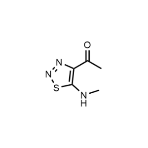 1-(5-(Methylamino)-1,2,3-thiadiazol-4-yl)ethan-1-one|CS-1167222