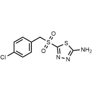 5-((4-Chlorobenzyl)sulfonyl)-1,3,4-thiadiazol-2-amine|CS-1167262