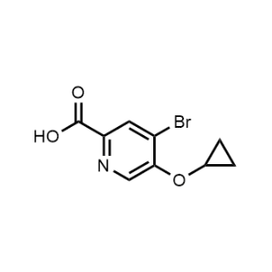 4-Bromo-5-cyclopropoxypicolinic acid|CS-1167319