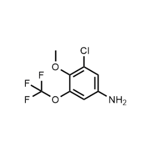 3-Chloro-4-methoxy-5-(trifluoromethoxy)aniline|CS-1167380