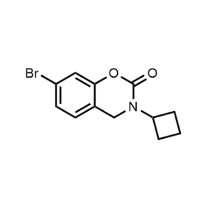 7-Bromo-3-cyclobutyl-3,4-dihydro-2H-benzo[E][1,3]oxazin-2-one|CS-1167438