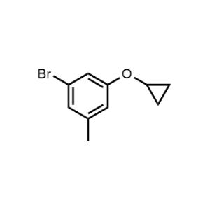 1-Bromo-3-cyclopropoxy-5-methylbenzene|CS-1167597