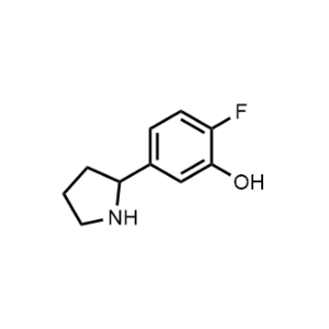 2-Fluoro-5-(pyrrolidin-2-yl)phenol|CS-1167662