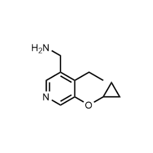 (5-Cyclopropoxy-4-ethylpyridin-3-yl)methanamine|CS-1167665