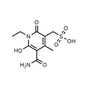 (5-Carbamoyl-1-ethyl-6-hydroxy-4-methyl-2-oxo-1,2-dihydropyridin-3-yl)methanesulfonic acid|CS-1167748