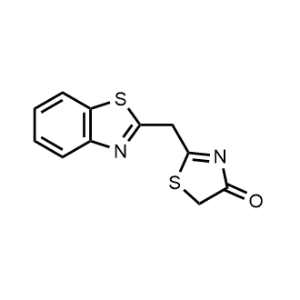 2-(Benzo[d]thiazol-2-ylmethyl)thiazol-4(5H)-one|CS-1167753