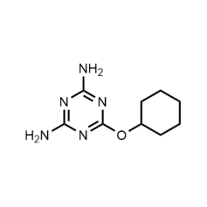 6-(Cyclohexyloxy)-1,3,5-triazine-2,4-diamine|CS-1167763