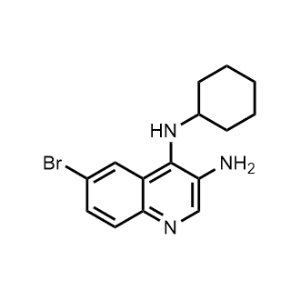 6-Bromo-N4-cyclohexylquinoline-3,4-diamine|CS-1167824
