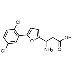 3-Amino-3-(5-(2,5-dichlorophenyl)furan-2-yl)propanoic acid|CS-1167867