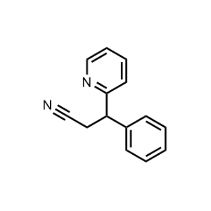 3-Phenyl-3-(pyridin-2-yl)propanenitrile|CS-1167877