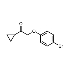2-(4-Bromophenoxy)-1-cyclopropylethan-1-one|CS-1167884