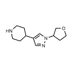 4-(1-(Tetrahydrofuran-3-yl)-1H-pyrazol-4-yl)piperidine|CS-1167907