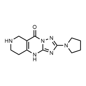 2-(Pyrrolidin-1-yl)-5,6,7,8-tetrahydropyrido[4,3-d][1,2,4]triazolo[1,5-a]pyrimidin-9(4H)-one|CS-1167969