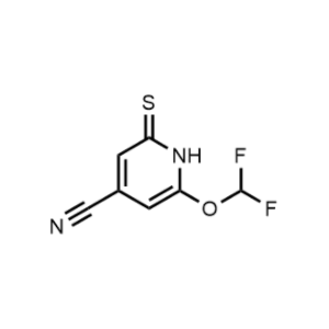 6-(Difluoromethoxy)-2-thioxo-1,2-dihydropyridine-4-carbonitrile|CS-1168042