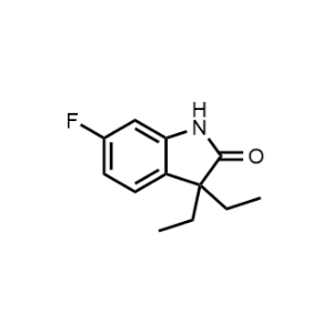 3,3-Diethyl-6-fluoroindolin-2-one|CS-1168077