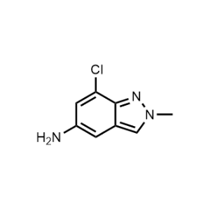7-Chloro-2-methyl-2H-indazol-5-amine|CS-1168083