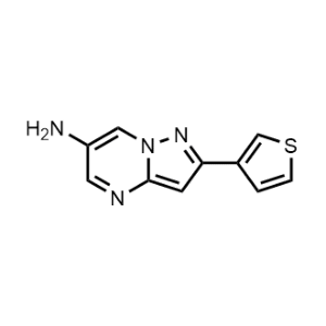 2-(Thiophen-3-yl)pyrazolo[1,5-a]pyrimidin-6-amine|CS-1168092