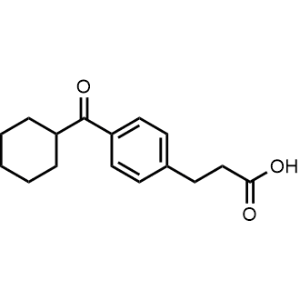 3-(4-(Cyclohexanecarbonyl)phenyl)propanoic acid|CS-1168111