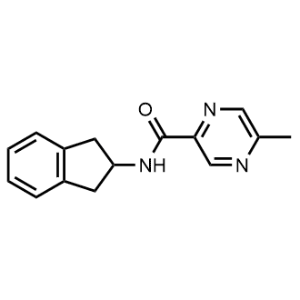 N-(2,3-Dihydro-1H-inden-2-yl)-5-methylpyrazine-2-carboxamide|CS-1168146