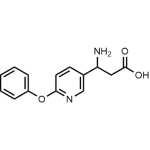 3-Amino-3-(6-phenoxypyridin-3-yl)propanoic acid|CS-1168249