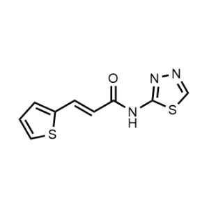 N-(1,3,4-Thiadiazol-2-yl)-3-(thiophen-2-yl)acrylamide|CS-1168250