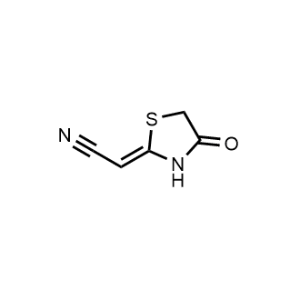 2-(4-Oxothiazolidin-2-ylidene)acetonitrile|CS-1168306