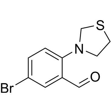 5-Bromo-2-(thiazolidin-3-yl)benzaldehyde|CS-1168422