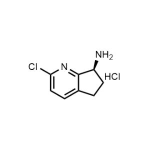 (S)-2-Chloro-6,7-dihydro-5H-cyclopenta[b]pyridin-7-amine hydrochloride|CS-1168435