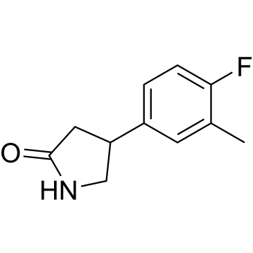 4-(4-Fluoro-3-methylphenyl)pyrrolidin-2-one|CS-1168549