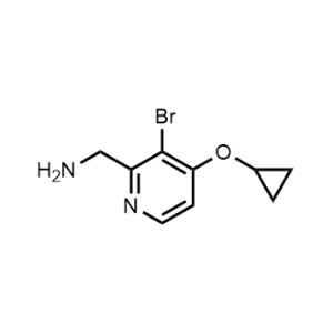 (3-Bromo-4-cyclopropoxypyridin-2-yl)methanamine|CS-1168551